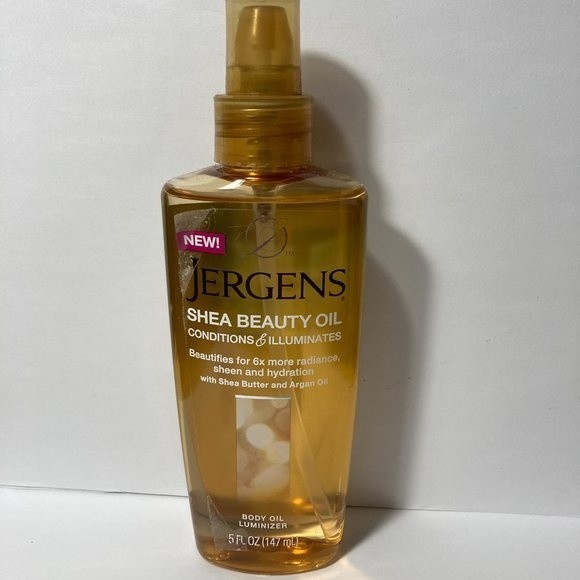 Jergens Shea Beauty Oil 1 Bottle DISCONTINUED 5oz Body Oil Luminizer - Picture 1 of 13